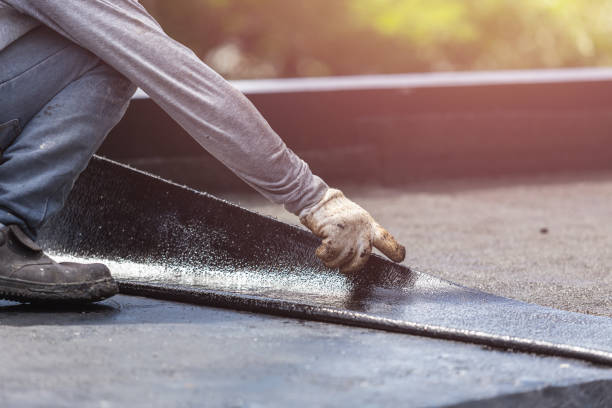 Professional Crawl Space Encapsulation technician working in Lockport, KY